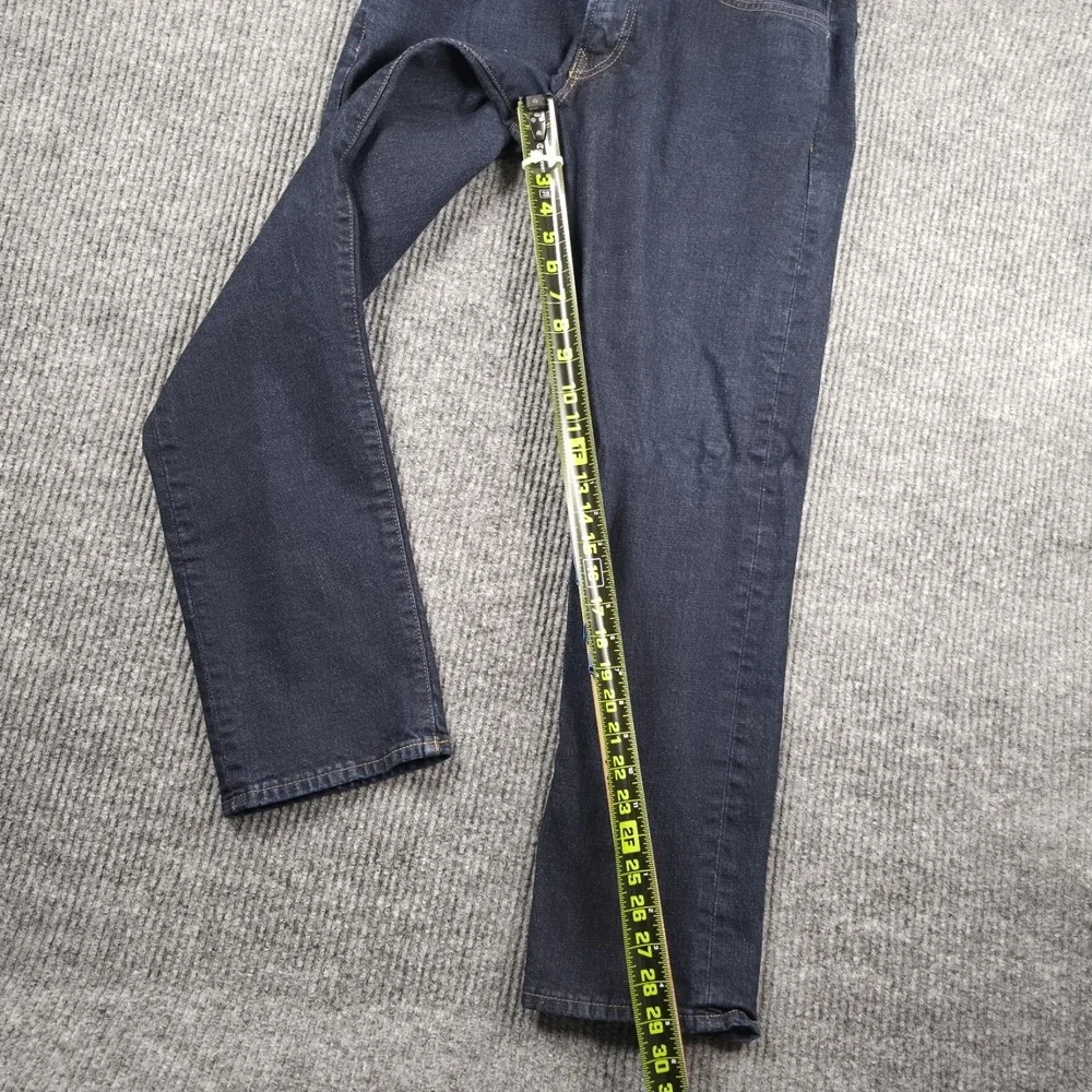 Polo Ralph Lauren Varick Slim Straight Jeans Mens 32x30 Dark Wash Stretch Casual